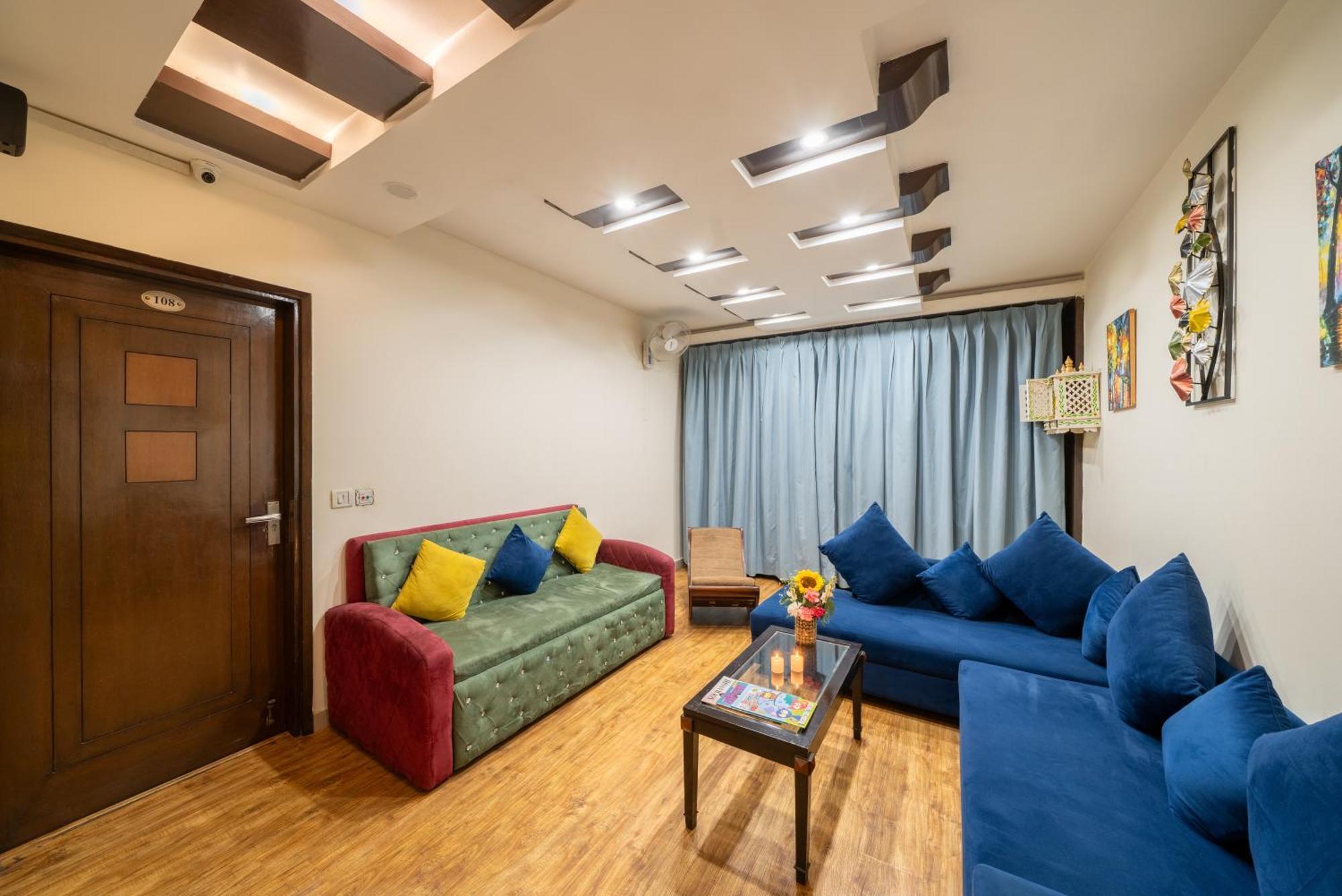 Lime Stays B&B Gk-2 At Greater Kailash Metro South Delhi Nearby Saket Select City Nuova Delhi Esterno foto